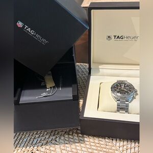 Tag Heuer watch. 41mm.
